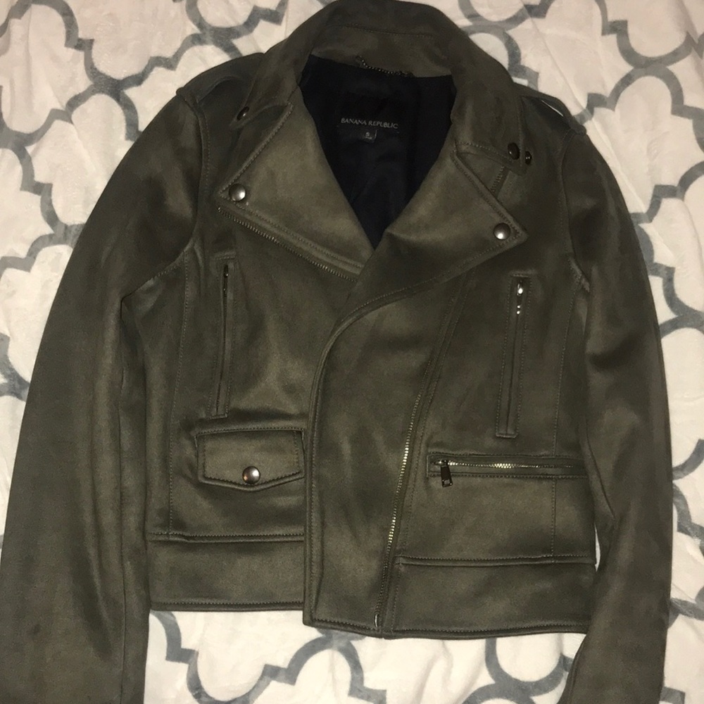 Banana Republic olive green jacket
